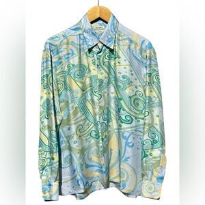 Hermès Men’s Made-to-Measure Silk Shirt (Large)